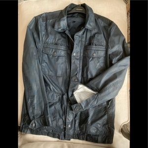 John Varvatos deep indigo lightweight field jacket